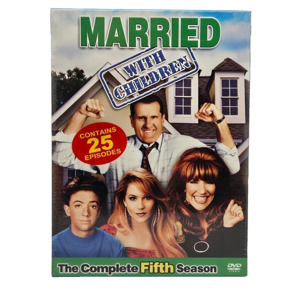 Married With Children Fifth Season 5 DVD Set Complete New Sealed [25 Episodes] - Picture 1 of 6